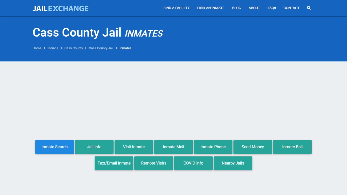 Cass County Jail Inmates | Arrests | Mugshots | IN